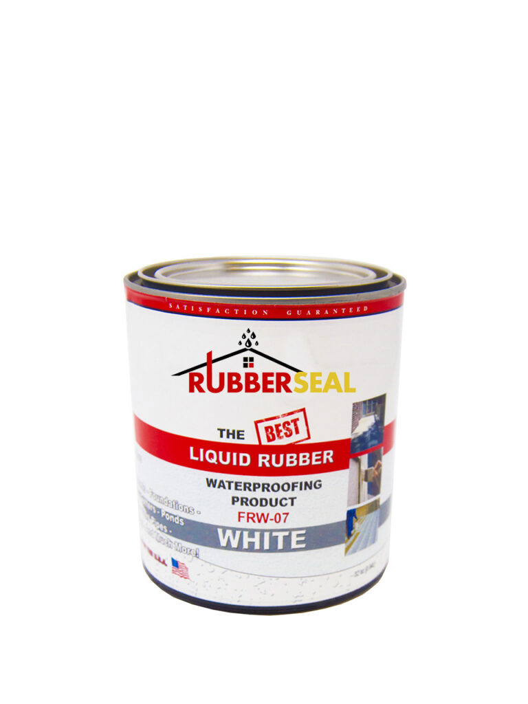 Rubberseal Liquid Rubber Waterproofing Roll On 32 oz White