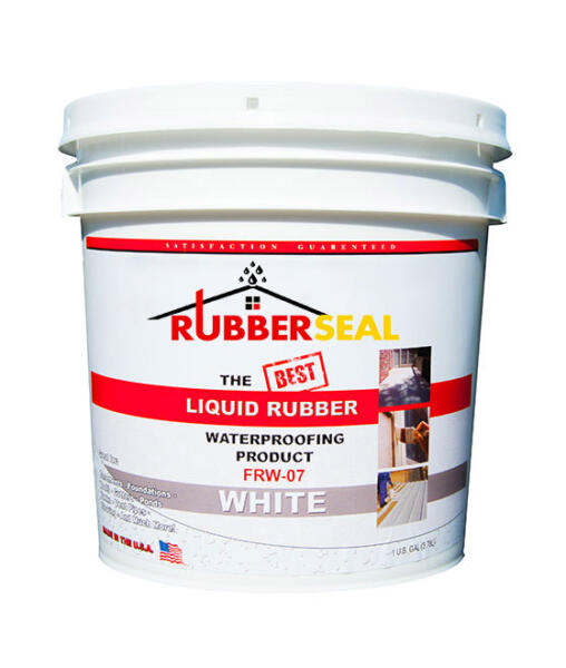 Rubberseal Liquid Rubber Waterproofing Roll On White Rubberseal