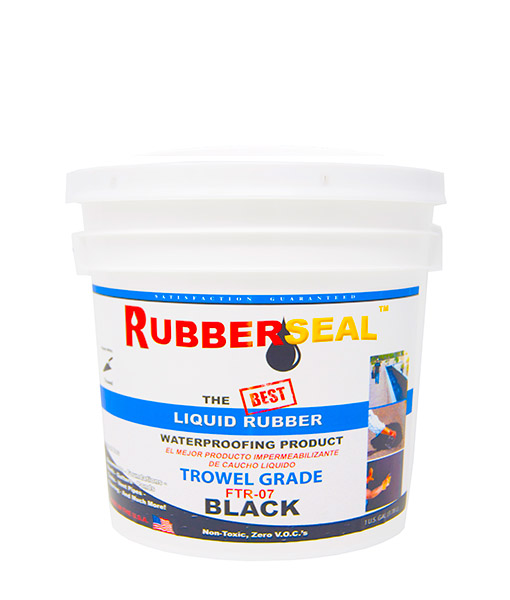 Trowel Grade Rubberseal Liquid Rubber Waterproofing Products