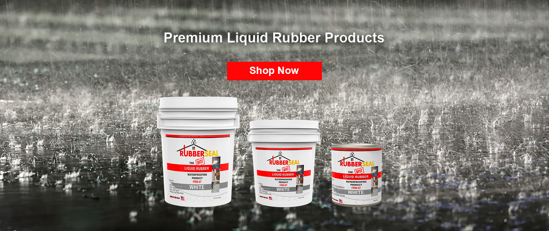 Rubberseal Liquid Rubber Trowel Grade (Thick) Waterproofing Caulk